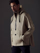 Man wearing beige anorak from AETHER Apparel