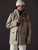 Man wearing beige parka from AETHER Apparel