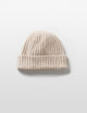 beige cashmere hat from AETHER Apparel