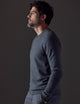 man wearing grey sweater from AETHER Apparel