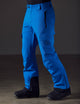 man wearing blue snow pants from AETHER Apparel