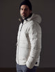 man wearing beige insulated jacket from AETHER Apparel