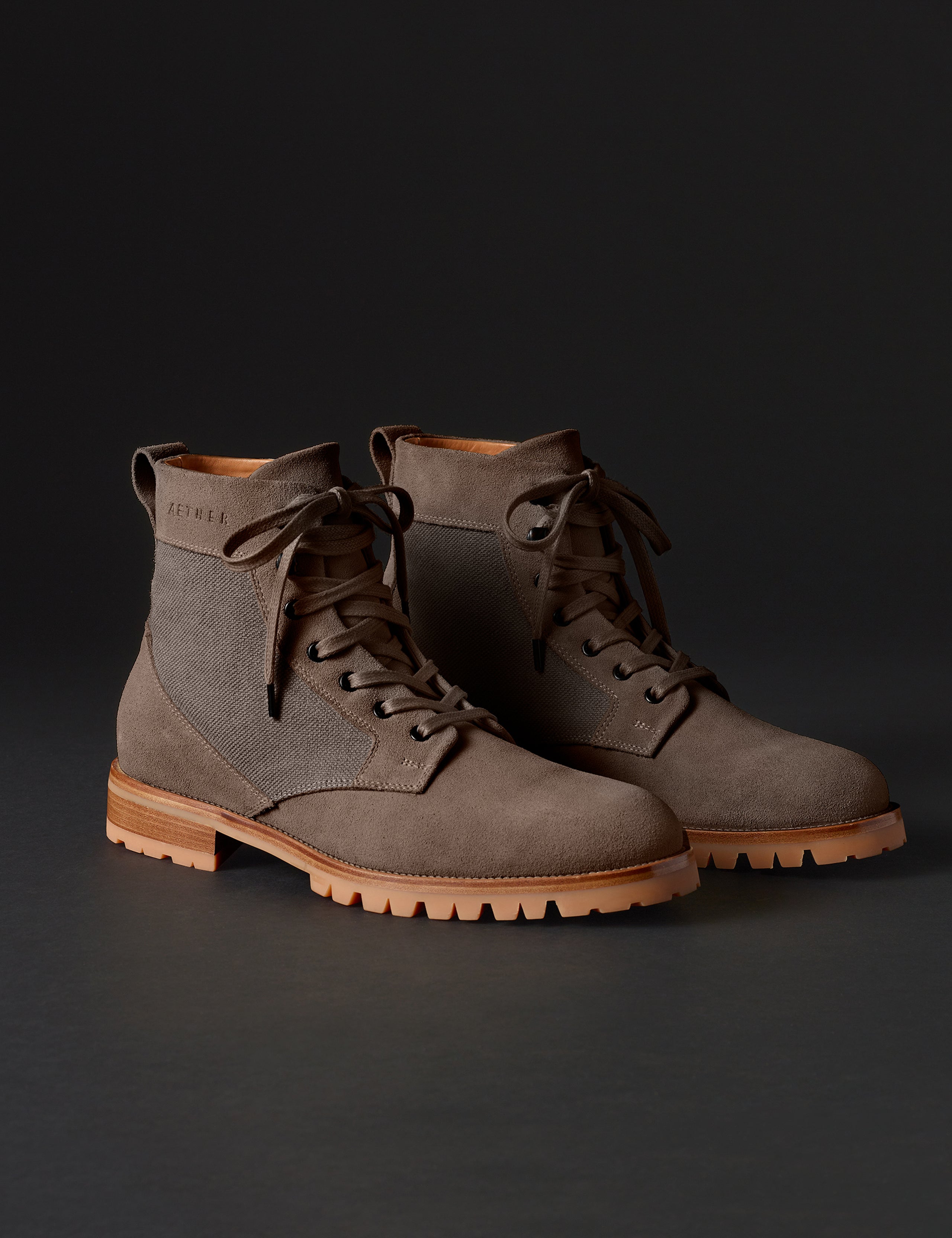 side view of Ojai City Boot in bison brown