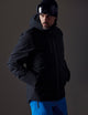 man wearing black insulated jacket from AETHER Apparel