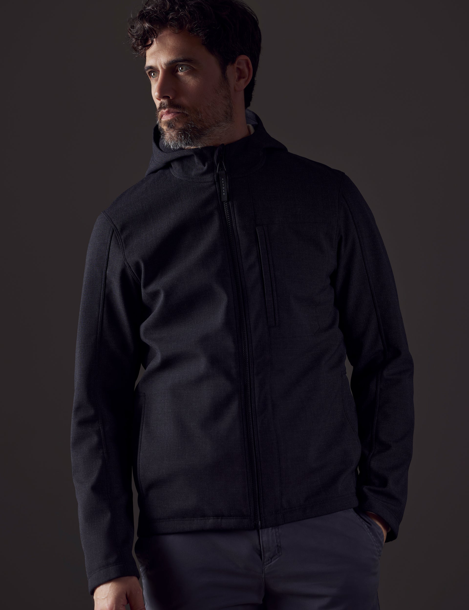 Stanton Technical Jacket - Charcoal Heather