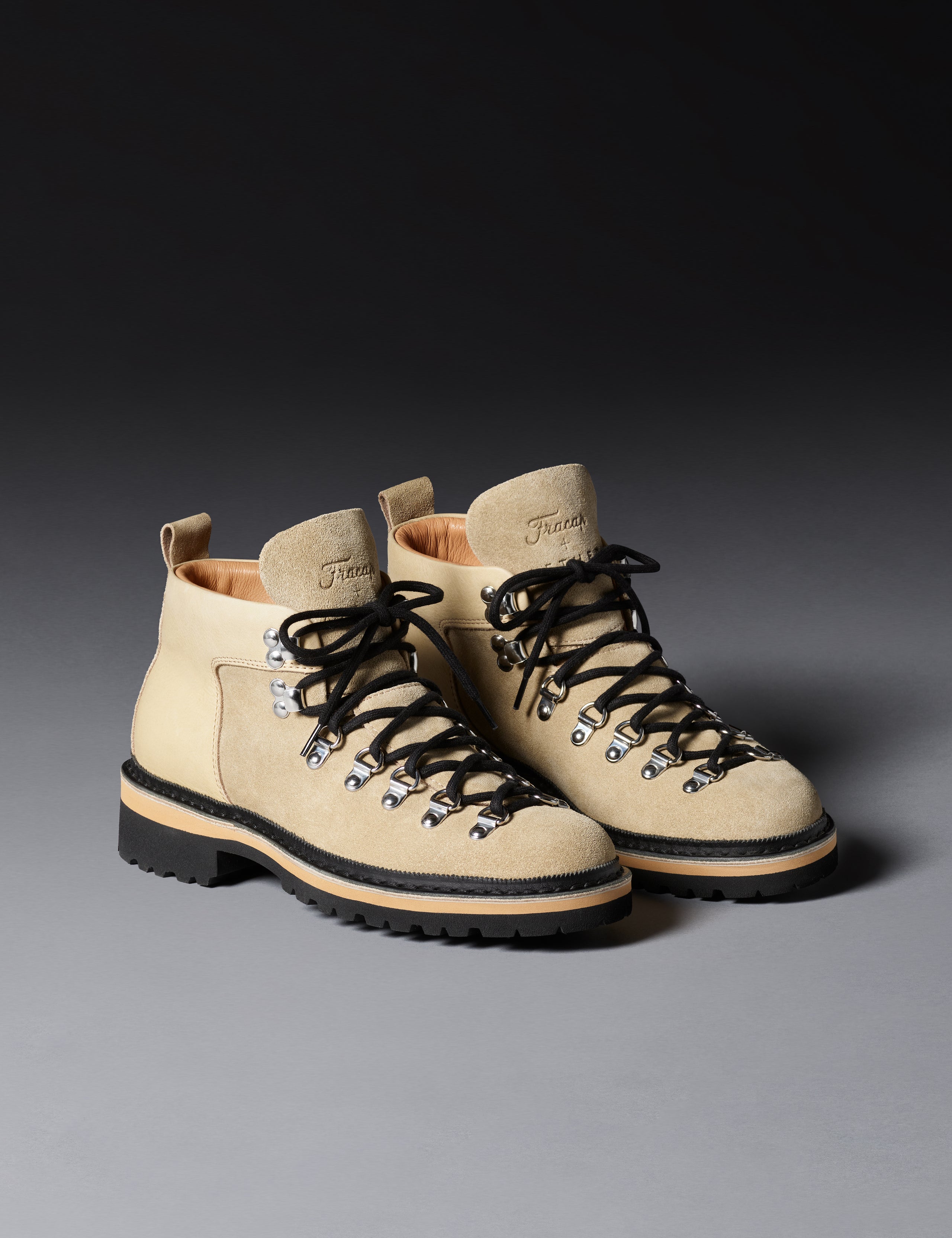 women's beige suede boot from AETHER Apparel