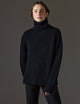 woman wearing black sweater from AETHER Apparel