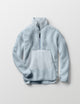 Blue fleece anorak from AETHER Apparel