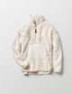 White fleece anorak from AETHER Apparel