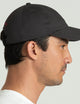 side view of man wearing dark grey hat from AETHER Apparel