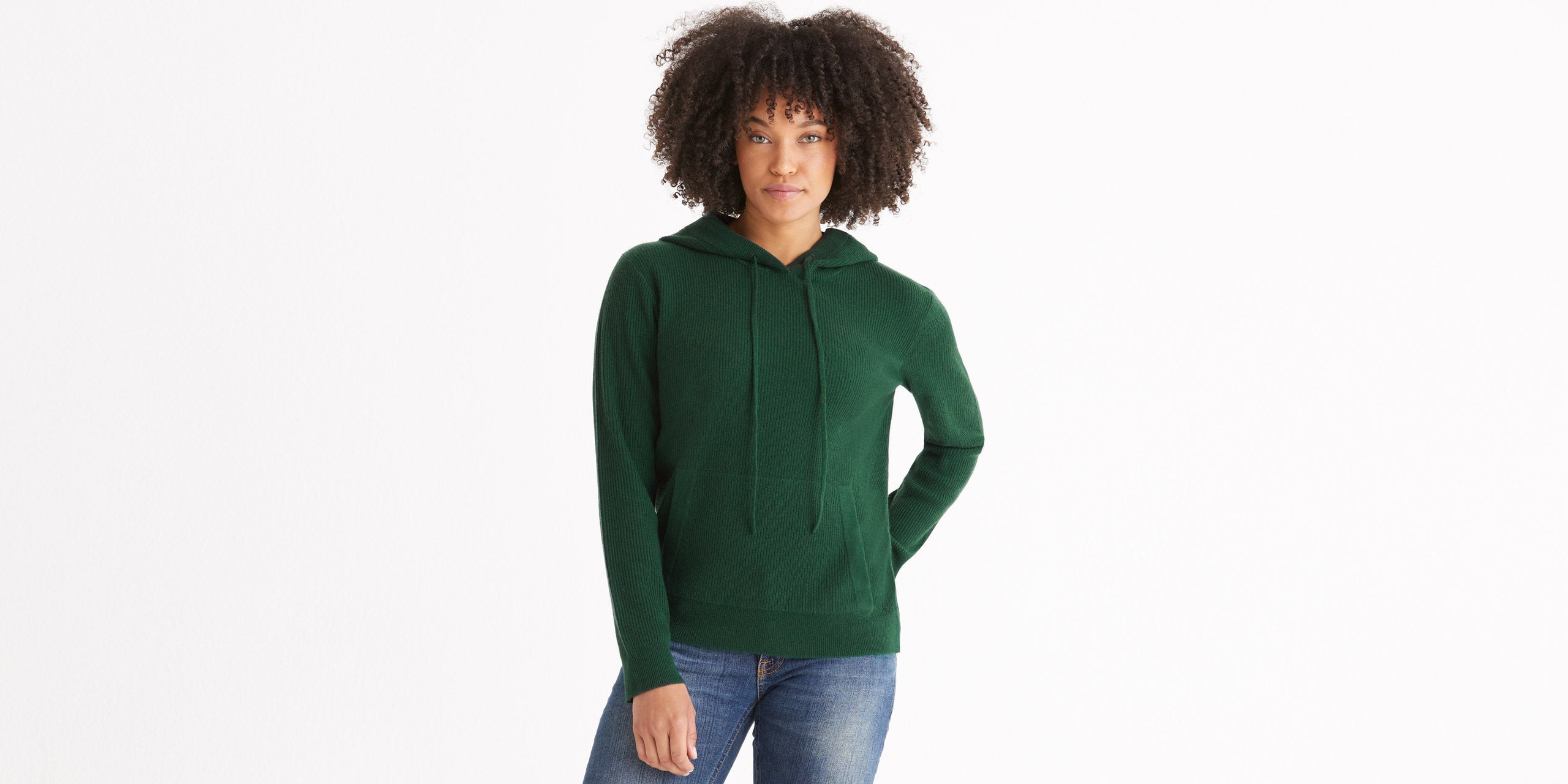 Lawrence Cashmere Hooded Sweater
