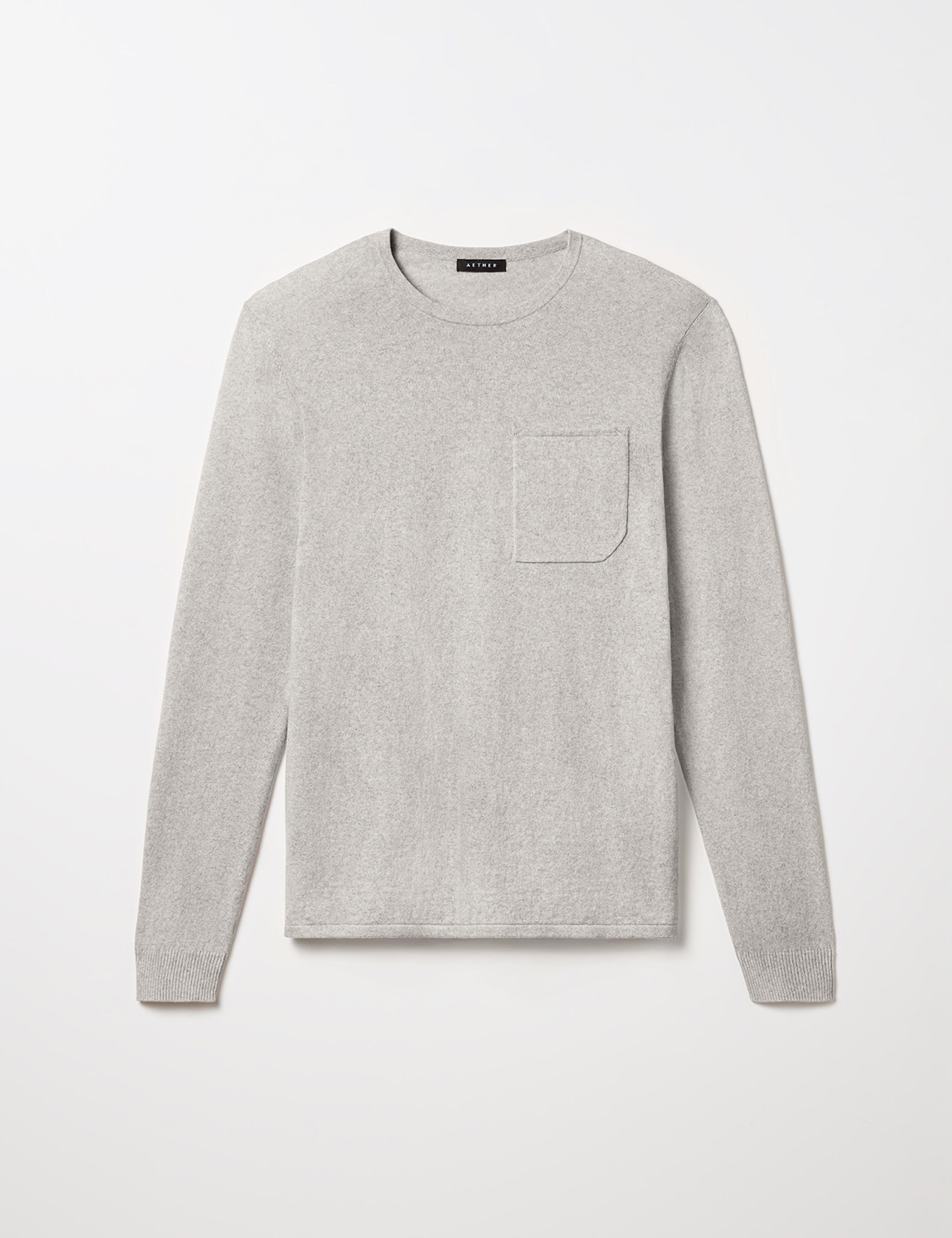 Lightweight light grey sweater from AETHER Apparel
