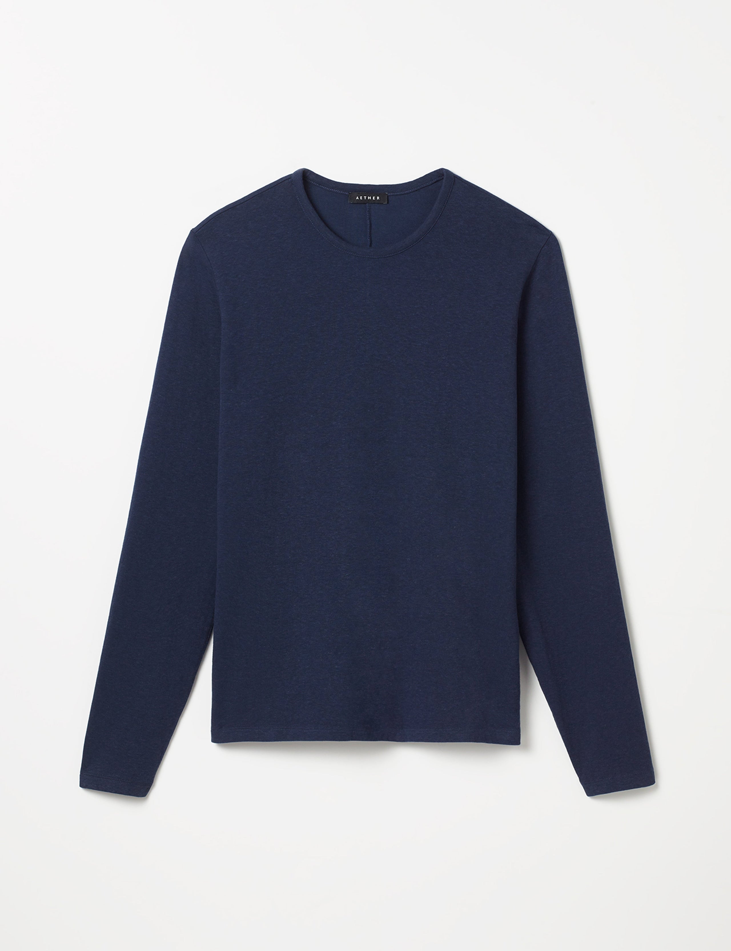 blue long sleeve shirt for men