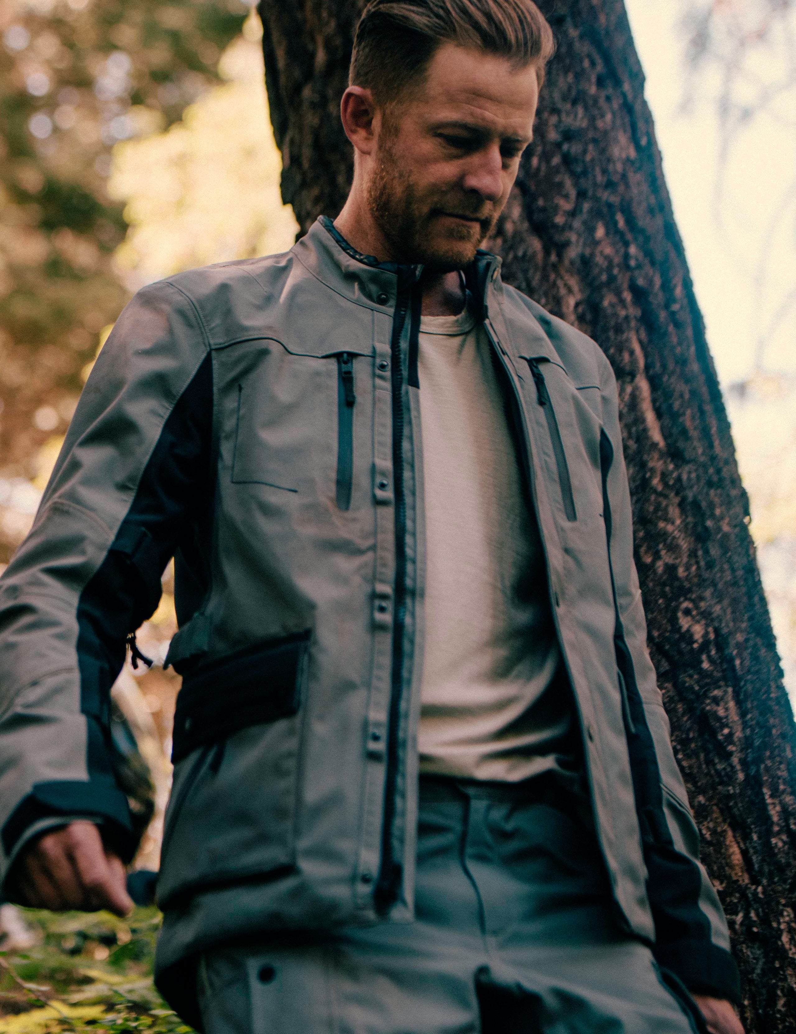 motorcycle jacket for men from Aether Apparel