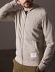 Grey full-zip hoodie from AETHER Apparel