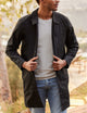 black raincoat for men from Aether Apparel