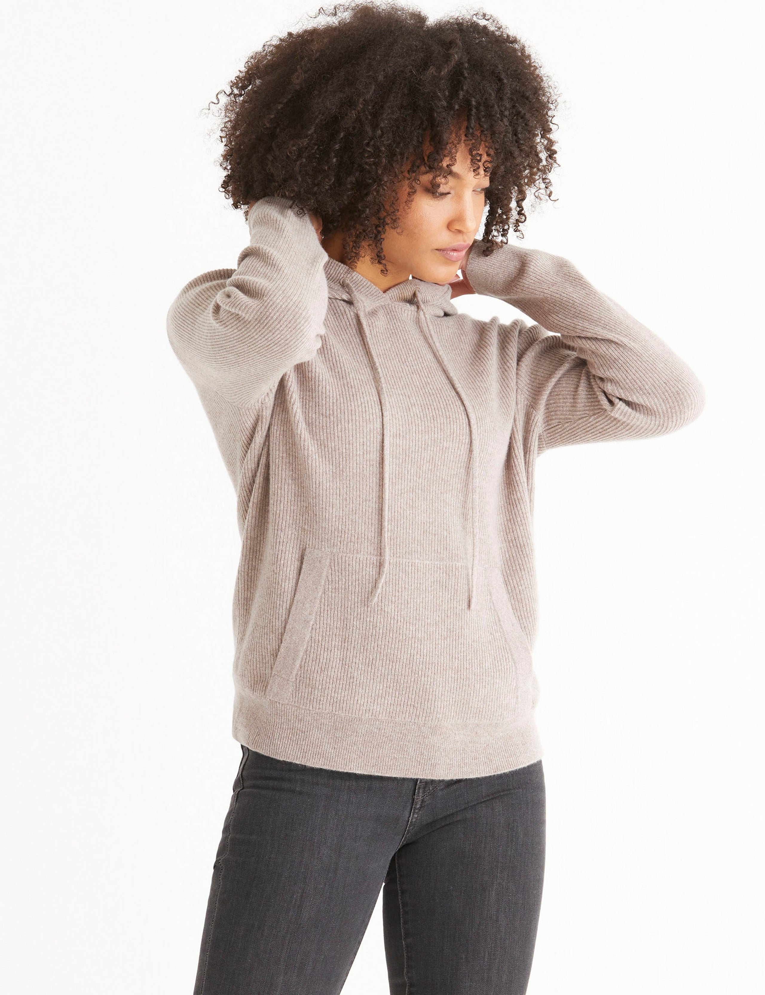 light brown sweater for women from Aether Apparel