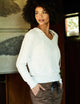 white sweater for women from Aether Apparel