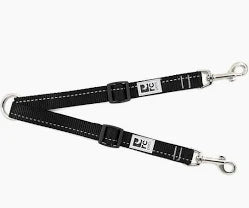 RC Pets Adjustable Coupler Black - Well Bred