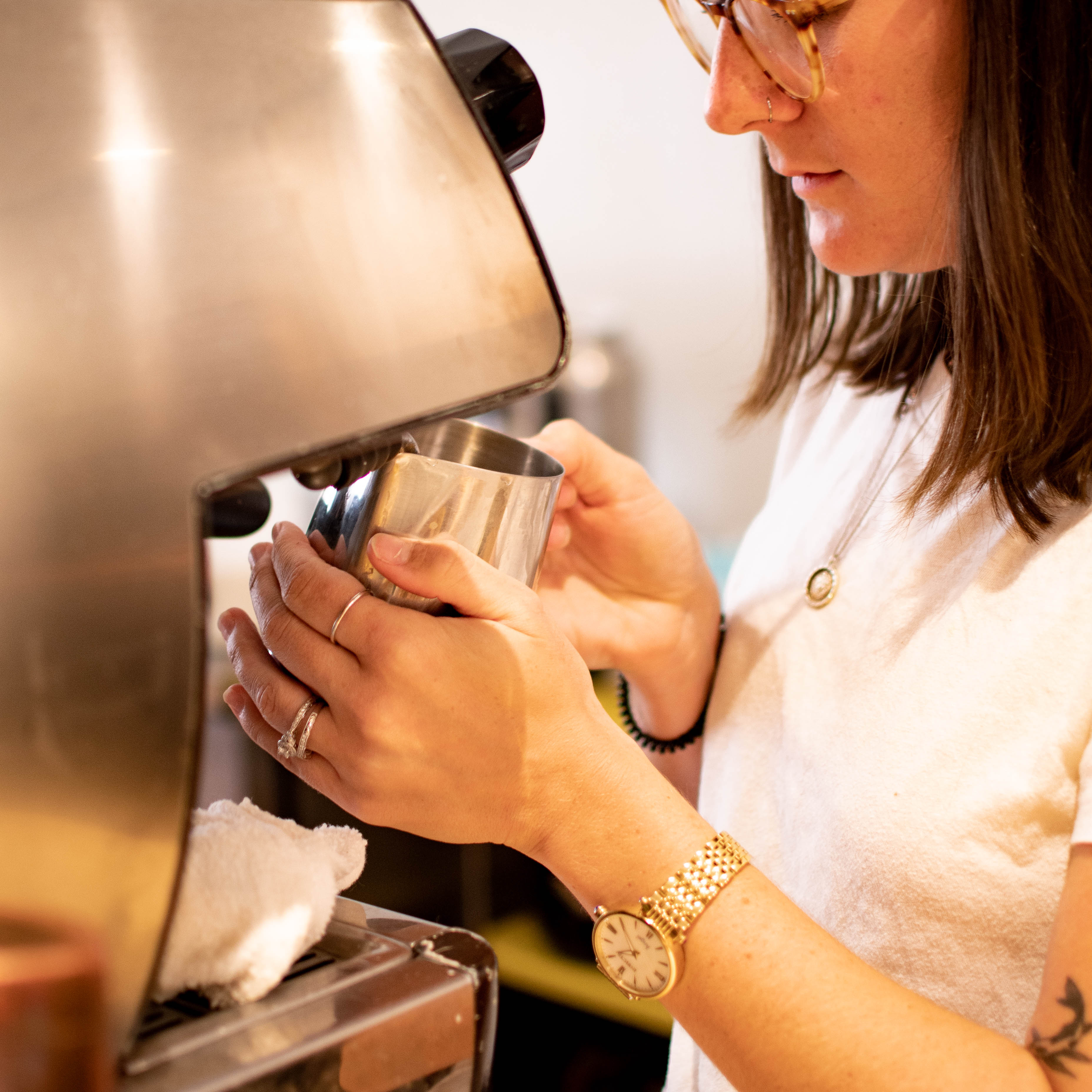 milk steaming