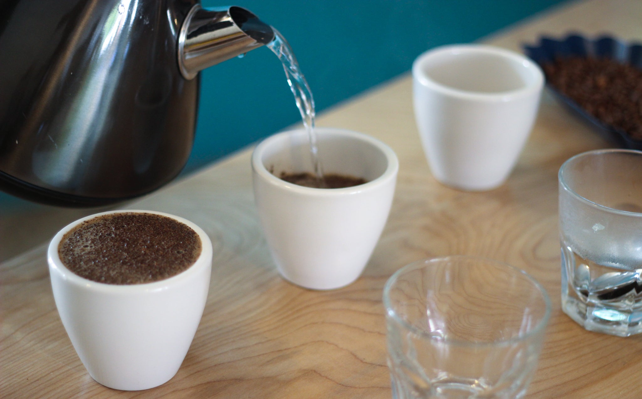 coffee cupping bowl