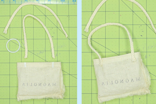 DIY tote bag for 18-inch dolls
