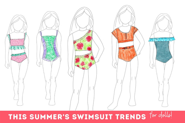 This Summer's Swimsuit Trends For Dolls