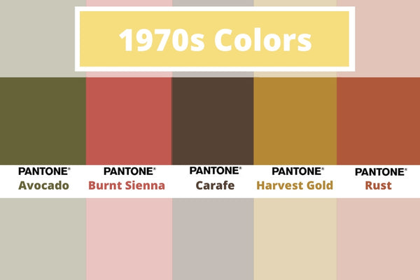 Pantone™ 1970s Colors