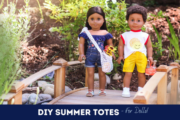 DIY Summer Tote Bags for Dolls