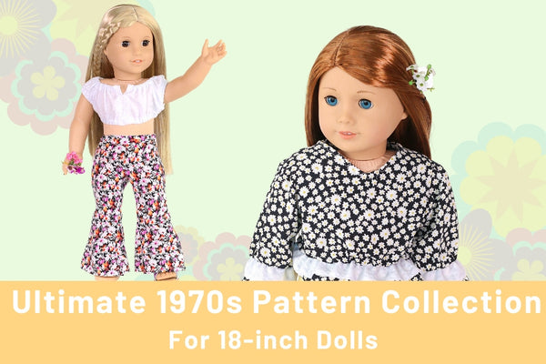 1970s Accessories Patterns For 18-inch dolls