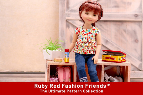 Sewing Pattern Collection For Ruby Red Fashion Friends™ Doll Clothes