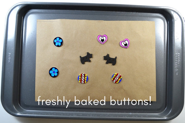 Make Your Own Buttons In The Oven
