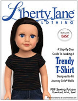 Journey Girls® Free T-shirt Sewing Pattern