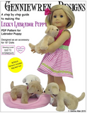 How to make a puppy for 18-inch dolls