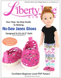 No-Sew Janes Pattern for 14.5-inch dolls