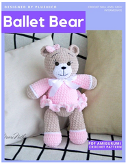 Ballet Bear Crochet Pattern 