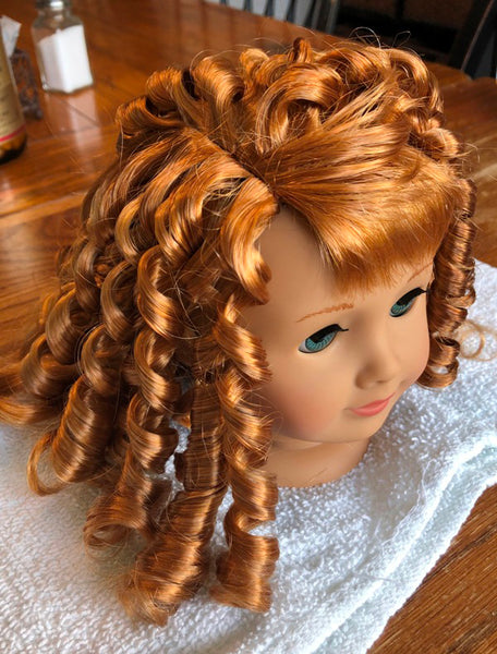 How To Permanently Curl Doll Hair