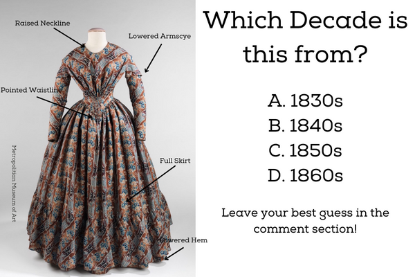 Victorian Fashion Terms; A ~ M