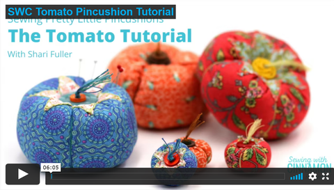 SWC Classes Sewing Pretty Little Pincushions Master Class Video Course larougetdelisle