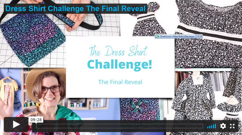 SWC Classes Creative Upcycling: The Dress Shirt Challenge Master Class Video Course larougetdelisle