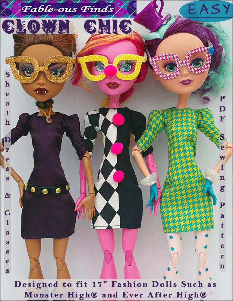 17 inch monster high doll clothes