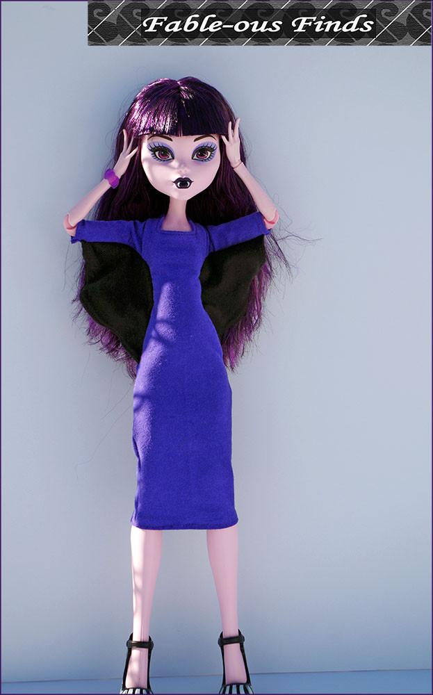 monster high doll dress