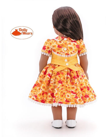 Dolly Wears 18 Inch Historical 50s N Saturdays Best 18" Doll Clothes Pattern larougetdelisle