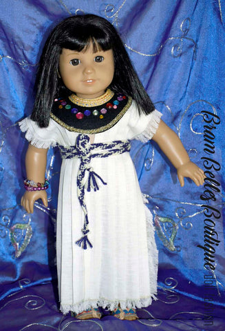 Brambelles boutique 18 Inch Historical Astarte's Raiment 18-20" Doll Clothes Pattern larougetdelisle