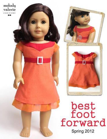 Melody Valerie Couture 18 Inch Modern Best Foot Forward 18" Doll Clothes larougetdelisle