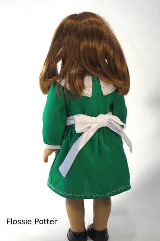 Flossie Potter 18 Inch Historical Bernadette's Dress 18" Doll Clothes Pattern larougetdelisle