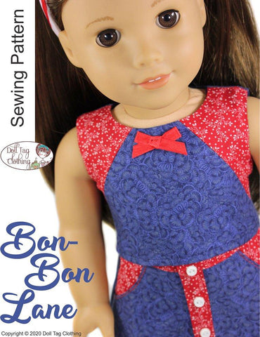 Doll Tag Clothing 18 Inch Modern Bon-Bon Lane Skirt & Top 18" Doll Clothes larougetdelisle