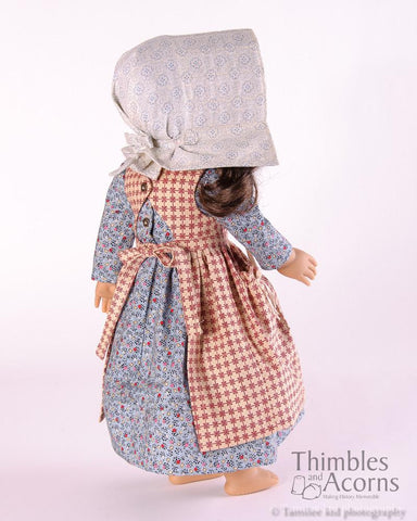 Thimbles and Acorns 18 Inch Historical Country Girl 18" Doll Clothes larougetdelisle