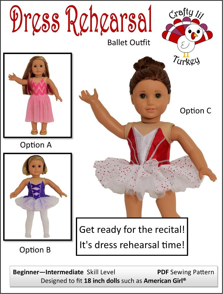 doll ballet outfit