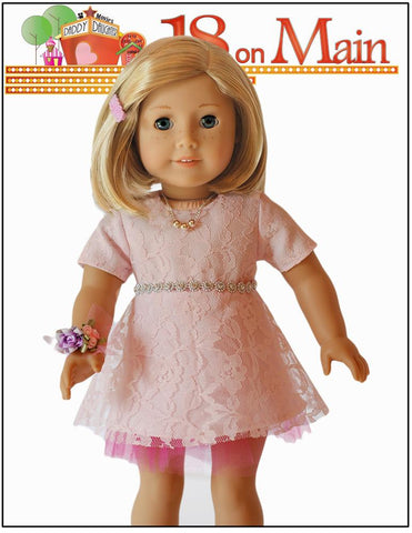 18 On Main 18 Inch Modern Daddy Date Night 18" Doll Clothes Pattern larougetdelisle